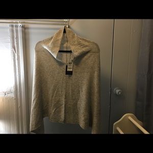 Charter Club 100% cashmere poncho